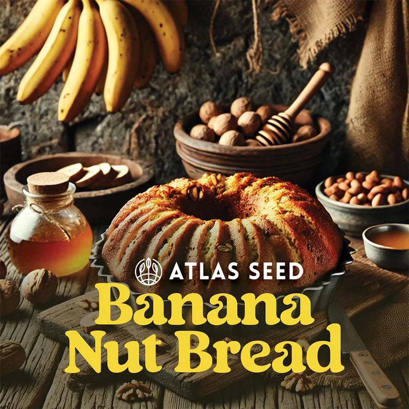 Banana Nut Bread by Atlas Seed