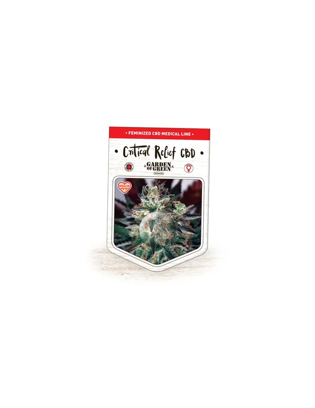Critical Relief CBD van Garden of Green