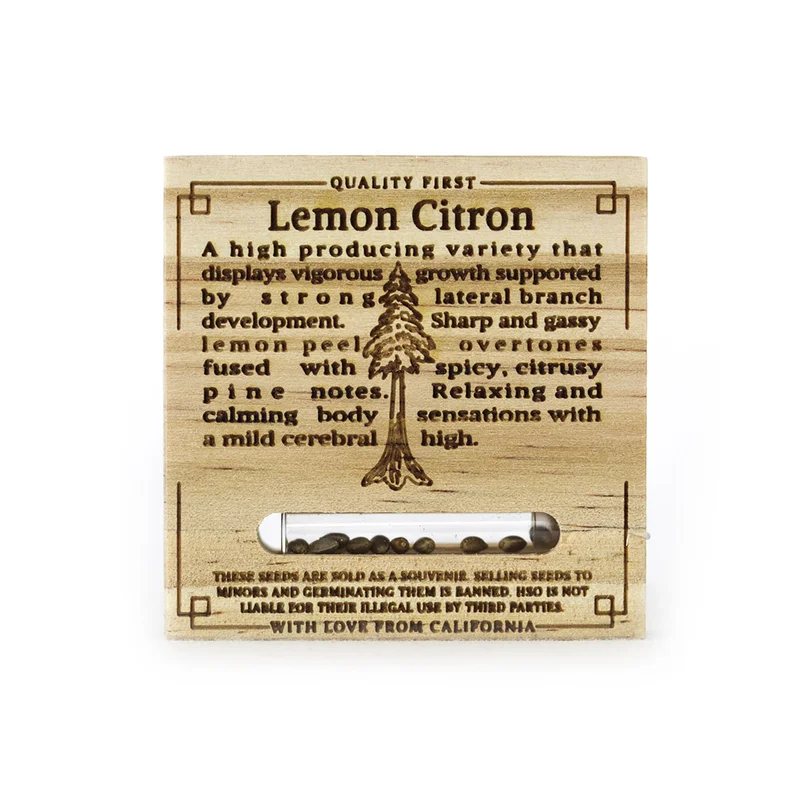 Lemon Citron van Humboldt Seed Organization