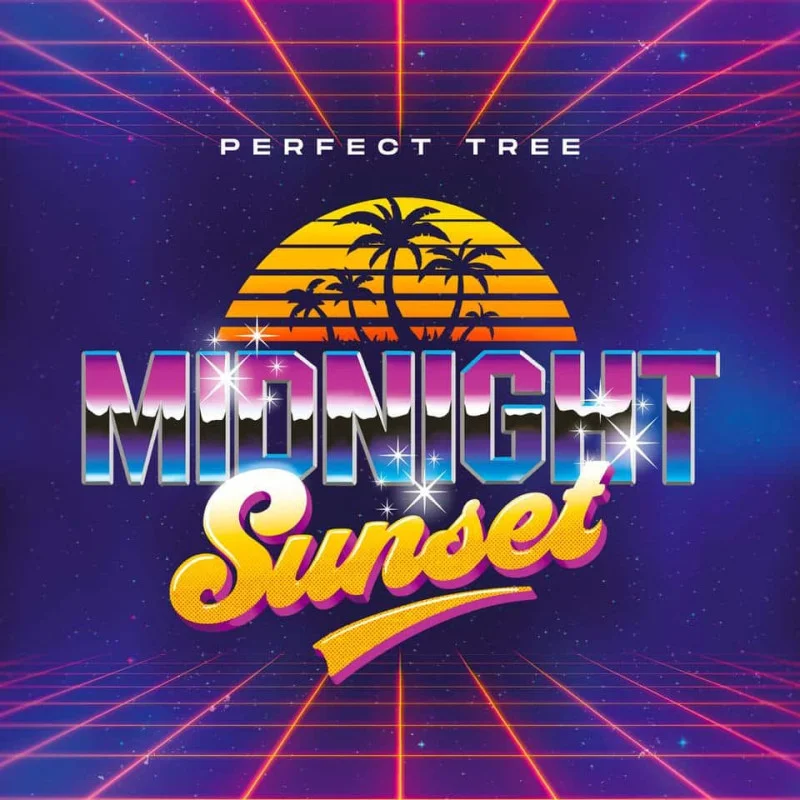 Midnight Sunset van Perfect Tree