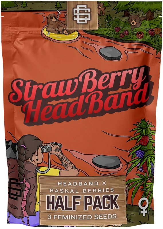 Strawberry Headband van SinCity Seeds