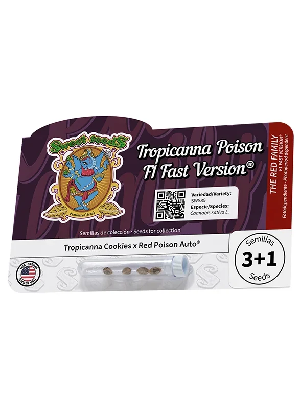 Tropicanna Poison F1 Fast Version van Sweet Seeds
