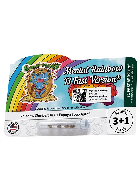 Mental Rainbow F1 Fast Version van Sweet Seeds