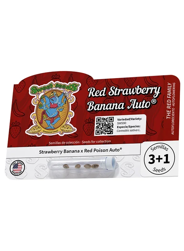 Red Strawberry Banana van Sweet Seeds