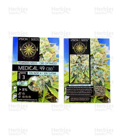 Medical 49 CBD+ van Vision Seeds